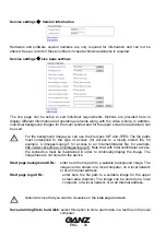 Предварительный просмотр 25 страницы Ganz ZN-L7210PHA Instruction Manual