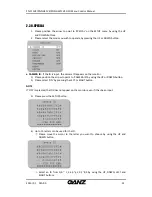 Preview for 33 page of Ganz ZN-NH11VP(N)E Osd Menu Control Manual