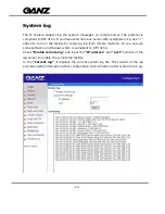 Preview for 46 page of Ganz ZN-PT304L User Manual