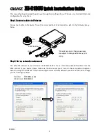 Preview for 1 page of Ganz ZN-S1000VE Quick Installation Manual