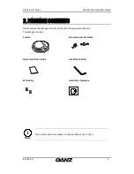 Preview for 5 page of Ganz ZN1-M3FN3 Installation Manual