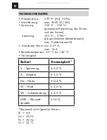 Предварительный просмотр 4 страницы GAO EMT707CTL Operating Instructions Manual