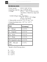 Предварительный просмотр 10 страницы GAO EMT707CTL Operating Instructions Manual