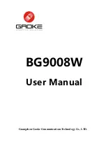 Gaoke BG9008W User Manual preview