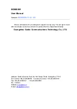 Preview for 2 page of Gaoke BG9008W User Manual