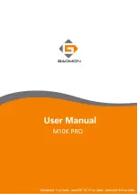 GAOMON M10K PRO User Manual preview