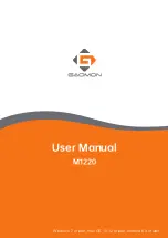 GAOMON M1220 User Manual preview