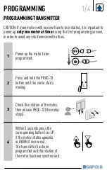 Preview for 7 page of GAPOSA XQ Sileo XS 40 Manual