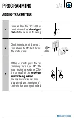 Preview for 8 page of GAPOSA XQ50 Manual