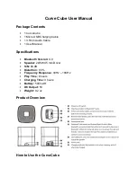 Garadise Curve Cube User Manual preview