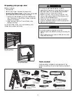 Preview for 3 page of Garaga SECURITY+ 3265GCM 1HP Owner'S Manual