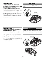 Preview for 6 page of Garaga SECURITY+ 3265GCM 1HP Owner'S Manual