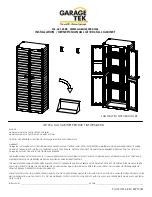 Preview for 1 page of Garage Tek GT1006 Installation & Owner'S Manual