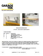Garage Tek GT1305-1E Installation Instructions preview
