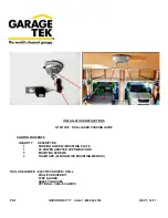 Garage Tek GT5013DE Installation Instructions preview