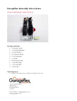 GARAGEFLEX FX2011E Assembly Instructions preview