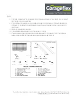 Предварительный просмотр 2 страницы GARAGEFLEX FX7004 Assembly Instructions