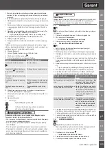 Preview for 135 page of GARANT GMT35 Instruction Manual