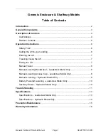 Preview for 4 page of Garaventa Lift Genesis 2006 Owner'S Manual