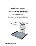 Garaventa Lift GSL Artira Installation Manual preview