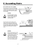 Предварительный просмотр 33 страницы Garaventa Super-Trac TRE-52 Owner'S Manual