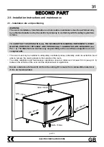 Preview for 35 page of Garbin 101GE VAP Operating Instructions Manual