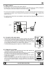 Preview for 37 page of Garbin 101GE VAP Operating Instructions Manual