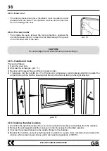 Preview for 40 page of Garbin 101GE VAP Operating Instructions Manual