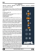 Preview for 68 page of Garbin 101GE VAP Operating Instructions Manual