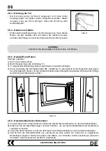 Preview for 90 page of Garbin 101GE VAP Operating Instructions Manual