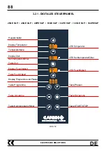 Preview for 92 page of Garbin 101GE VAP Operating Instructions Manual