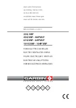 Preview for 2 page of Garbin 25G VAP Operating Instructions Manual