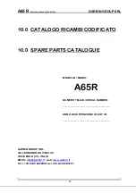 Preview for 39 page of Garbin A65 R Use & Maintenance Manual