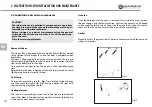 Preview for 10 page of Garbin G STARTER PICCOLO Instructions For The Installation, Use And Maintenance