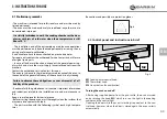 Preview for 33 page of Garbin PICCOLO Instructions For The Installation, Use And Maintenance