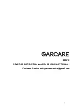 Preview for 9 page of GARCARE GHT06 Instruction Manual