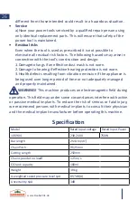 Preview for 26 page of Gardebruk 106904 Instructions Manual