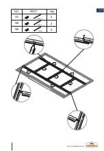 Предварительный просмотр 27 страницы Gardebruk Deuba 990739 Instructions Manual