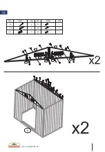 Предварительный просмотр 38 страницы Gardebruk Deuba 990739 Instructions Manual