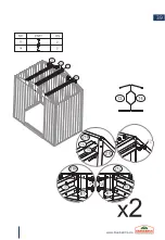 Предварительный просмотр 39 страницы Gardebruk Deuba 990739 Instructions Manual