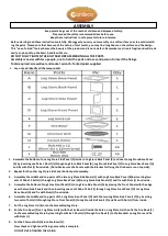 Предварительный просмотр 2 страницы GARDECO ISLA Assembly And User Instructions Manual