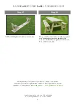 Preview for 6 page of Garden Furniture Direct Langdale OPTBS Assembly Instructions Manual