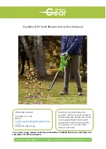 Preview for 1 page of Garden Gear G1166 Instruction Manual