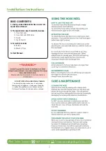 Preview for 2 page of Garden Gear G2752 Instruction Manual