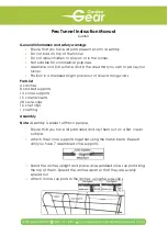 Preview for 1 page of Garden Gear G4460 Instruction Manual