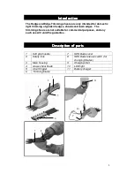 Предварительный просмотр 2 страницы Garden Gear M1E-LD-115 Instruction Manual