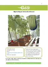 Garden Gear Mighty Dripper Instruction Manual preview