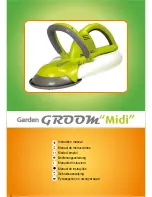 Garden Groom Midi Instruction Manual preview