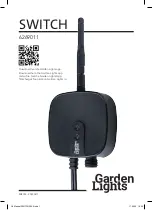 Preview for 1 page of Garden Lights 6269011 Manual