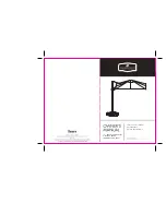 Garden Oasis 10 ft SQUARE COMMERCIAL OFFSET UMBRELLA Owner'S Manual preview